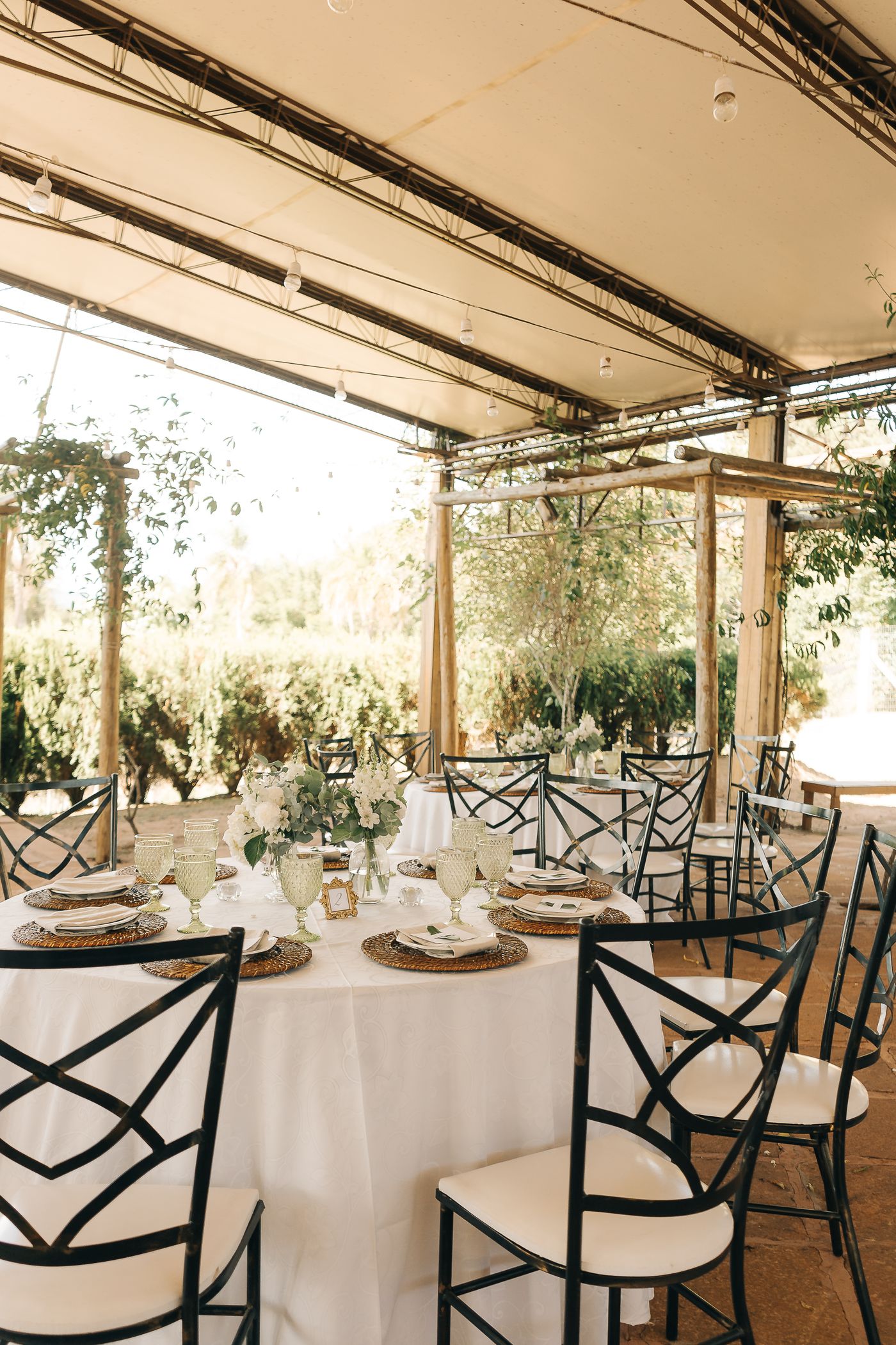 The hero photograph from Bloom, a template for a wedding and event planner